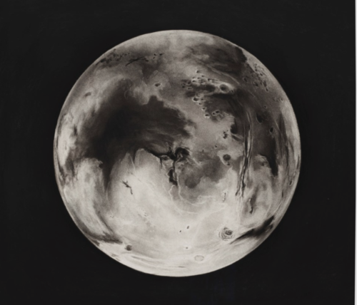 Robert Longo: Untitled (Mars, Full) (2004)